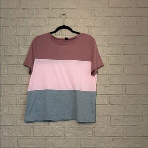 Womens Colorblock T Shirt
